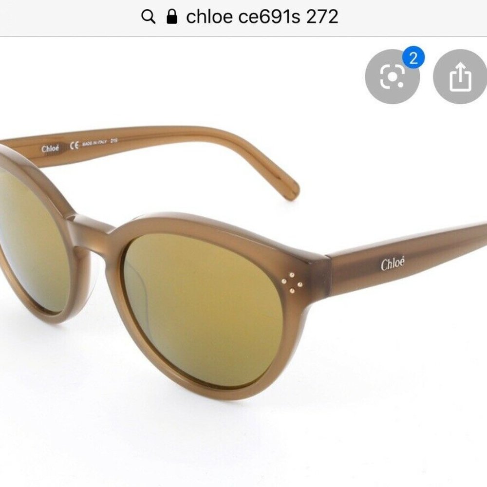 Chloe Womens Sunglasses CE 691S 272 Turtledove